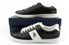 Pantofi sport U.S. Polo Assn. pentru bărbați, la modă, negri, confortabili