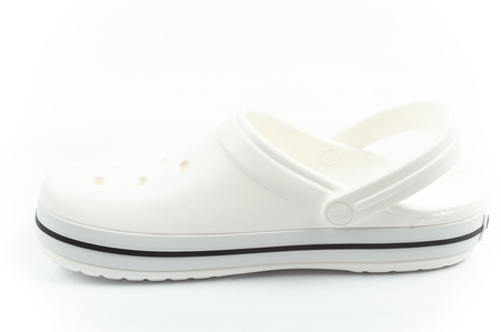 Sandale Crocs Crocband pentru bărbați, la modă și confortabile, albe