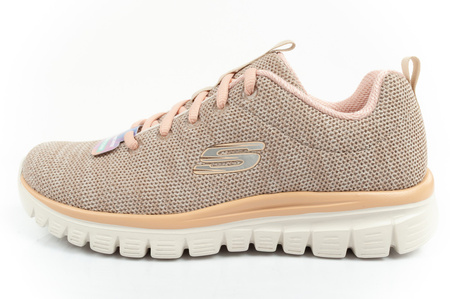 Pantofi sport de damă Skechers Graceful Twisted Fortune [12614/NTCL], bej.