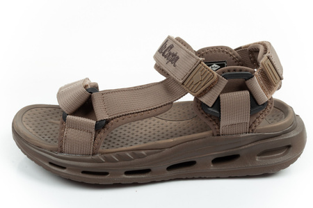 Sandale Lee Cooper pentru bărbați cu velcro pentru plajă de vară, verde deschis