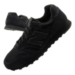 Pantofi sport New Balance 373 pentru bărbați, piele neagră la modă