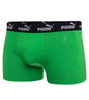 Boxeri Puma pentru bărbați, set de 2, verde gri, din bumbac confortabil