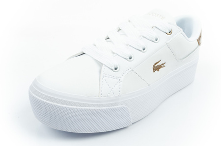 Teniși Lacoste Ziane Platform 126 pentru femei, albi, la modă