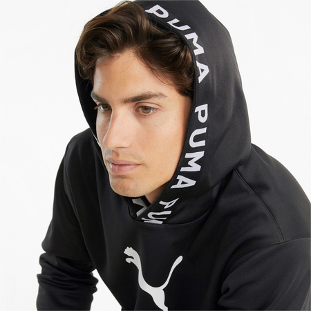 Hanorac sport pentru bărbați Puma Train Pwr Fleece [520893 01] WarmCELL, negru.