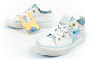 Pantofi sport pentru copii Leomil: Teniși Stitch, confortabili, ușori, albi