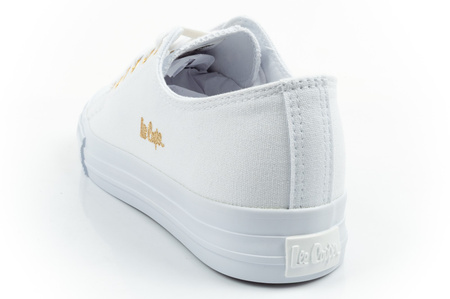Teniși Lee Cooper pentru femei, albi la modă, confortabili
