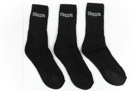 Kappa șosete lungi negre [34113IW 901] 3PAK