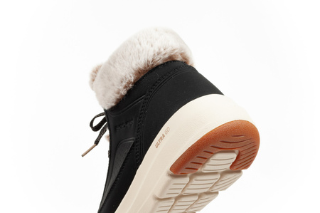 Pantofi sport de iarnă Skechers de damă [144199/BLK], negru.