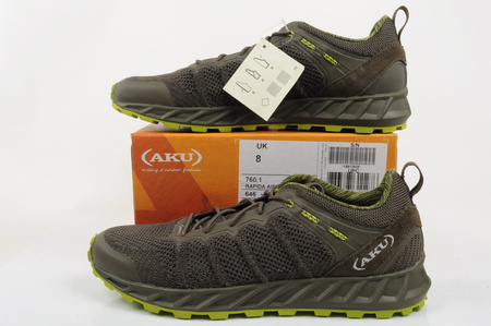 Pantofi de drumeție Aku Rapida Air Gore-Tex pentru bărbați, ușori, verzi