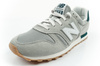 Pantofi sport New Balance 373 pentru bărbați, piele gri la modă, gri verde
