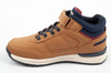Pantofi sport Levi's Sierra High-Top pentru copii, maro, cu velcro
