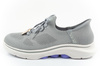 Pantofi sport de damă Skechers Go Walk 7-Via [125213/GYLV] SLIP-INS, gri.