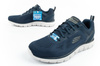 Pantofi sport Skechers Track-Broader pentru bărbați, ușor și confortabili, bleumarin