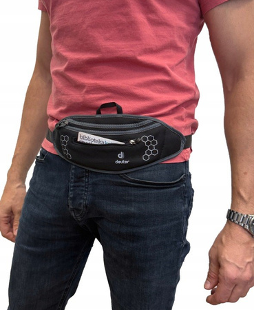 Borsetă Deuter Neo Belt I Negru/Granit