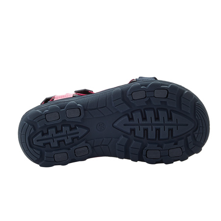 Sandale Lee Cooper pentru fete, cu velcro, pentru plajă de vară, bleumarin și roz