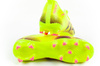 Ghete de fotbal Puma Future 8 Play FG/AG Jr. Neon pentru teren solid