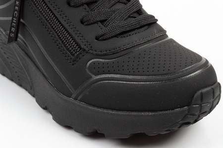 Teniși negri Skechers Uno Lite pentru copii