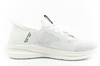 Pantofi sport Slip-On Skechers Slade Quinto pentru bărbați, albi, SLIP-INS