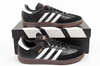 Teniși Adidas Samba, piele la modă, negri