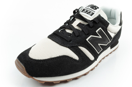 Pantofi sport New Balance 373 pentru bărbați, piele neagră la modă
