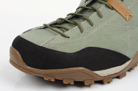 Pantofi de drumeție Aku Nativa Canvas pentru bărbați, verzi [646091]