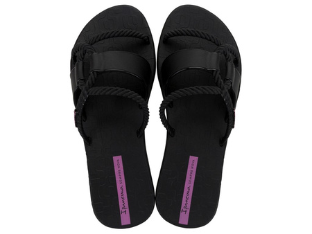 Flip-flops de damă Ipanema Diversa Slidel [27232 BG830], negru.