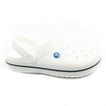 Sandale Crocs Crocband pentru bărbați, la modă și confortabile, albe