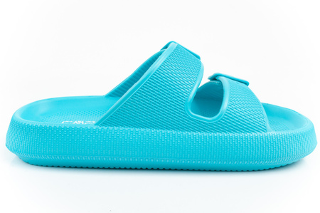 Papuci sport CMP Belem Slipper pentru femei, turcoaz, confortabili [3Q90646 L915]