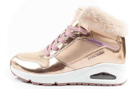 Ghete de iarnă izolate Skechers Uno-Cozy pentru copii