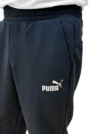 Pantaloni de trening pentru bărbați Puma Ess Logo [679629 16], bleumarin.