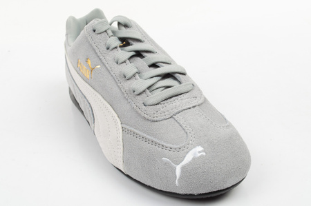 Teniși Puma Speedcat OG Jr. pentru copii, din piele întoarsă gri la modă
