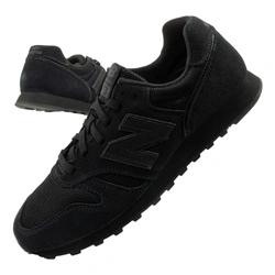 Pantofi sport New Balance 373 pentru bărbați, piele neagră la modă