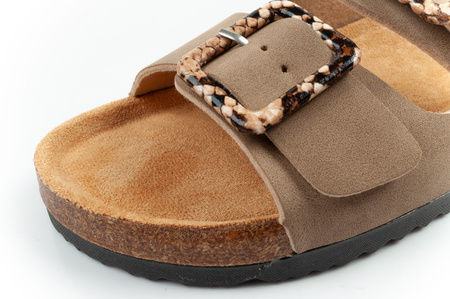 Sandale Lee Cooper pentru femei, kaki, confortabile, ușoare