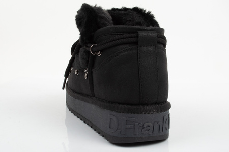 Pantofi de iarna dama D.Franklin [DFSH370011-BLAC], negri.