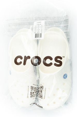 Sandale Crocs Crocband pentru bărbați, la modă și confortabile, albe