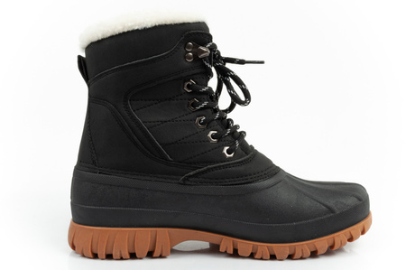 Cizme de iarnă pentru zăpadă Lee Cooper cu piele de oaie [LCJ-24-44-2868L], negre.