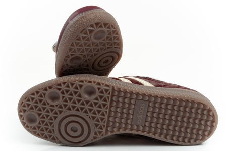 Pantofi sport Adidas Samba pentru femei, teniși la modă din piele, vișiniu
