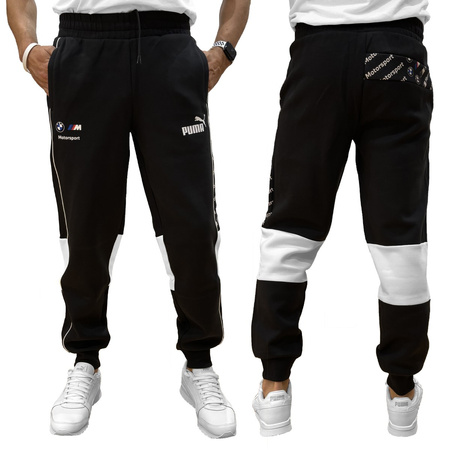 Pantaloni de trening pentru bărbați Puma BMW MMS SDS [621867 01], negri.