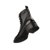 Ghete de damă Lee Cooper, negre, cu fermoar, din piele naturală