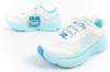 Pantofi sport Skechers Max Cushioning [129470/WLB] pentru alergare, alb și albastru.