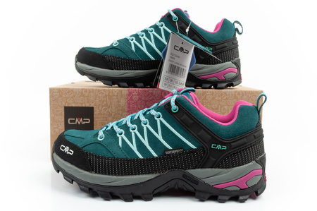 Pantofi trekking CMP Rigel impermeabili turcoaz pentru femei