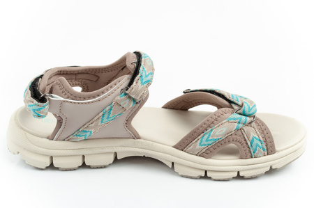 Sandale damă CMP Almaak cu talpă trekking cu închidere cu velcro [38Q9946 13PT]