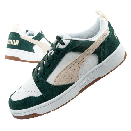 Pantofi sport Puma Rebound v6 pentru bărbați, la modă, confortabili, albi, verzi