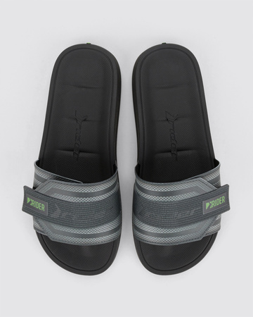 Șlapi sport pentru bărbați Rider Walk, gri, confortabili, cu velcro [12394 BB536]