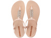 Sandale Ipanema Sandal Class pentru femei, bej deschis cu auriu