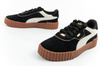 Teniși de damă Puma Carina 3.0, piele, negru, la modă