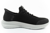 Teniși Slip-On Skechers Slade pentru bărbați, negri, SLIP-INS [210810/BLK].