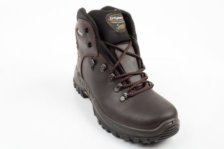 Pantofi trekking Grisport Marrone pentru bărbați, impermeabili, din piele, cu talpă înaltă