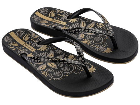 Pantofi de dama slapi Ipanema Anat Nature VII [83650 BD575], negri.