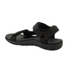Sandale Lee Cooper pentru bărbați cu velcro pentru plajă de vară, negre ușoare
